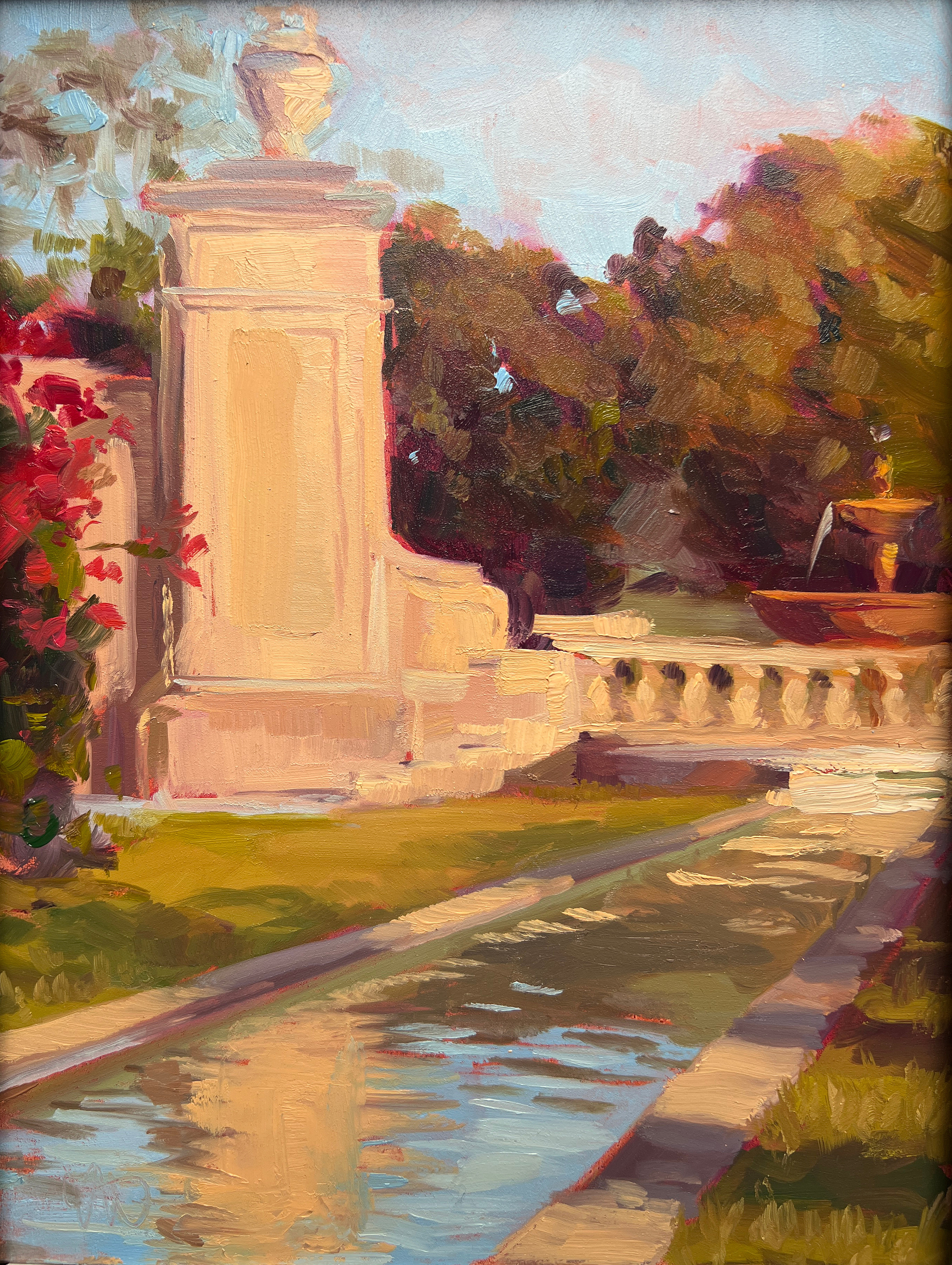 Country Club Prado, 2025
12 x 9 in. Oil on Panel
Painted En Plein Air
Coral Gables, FL